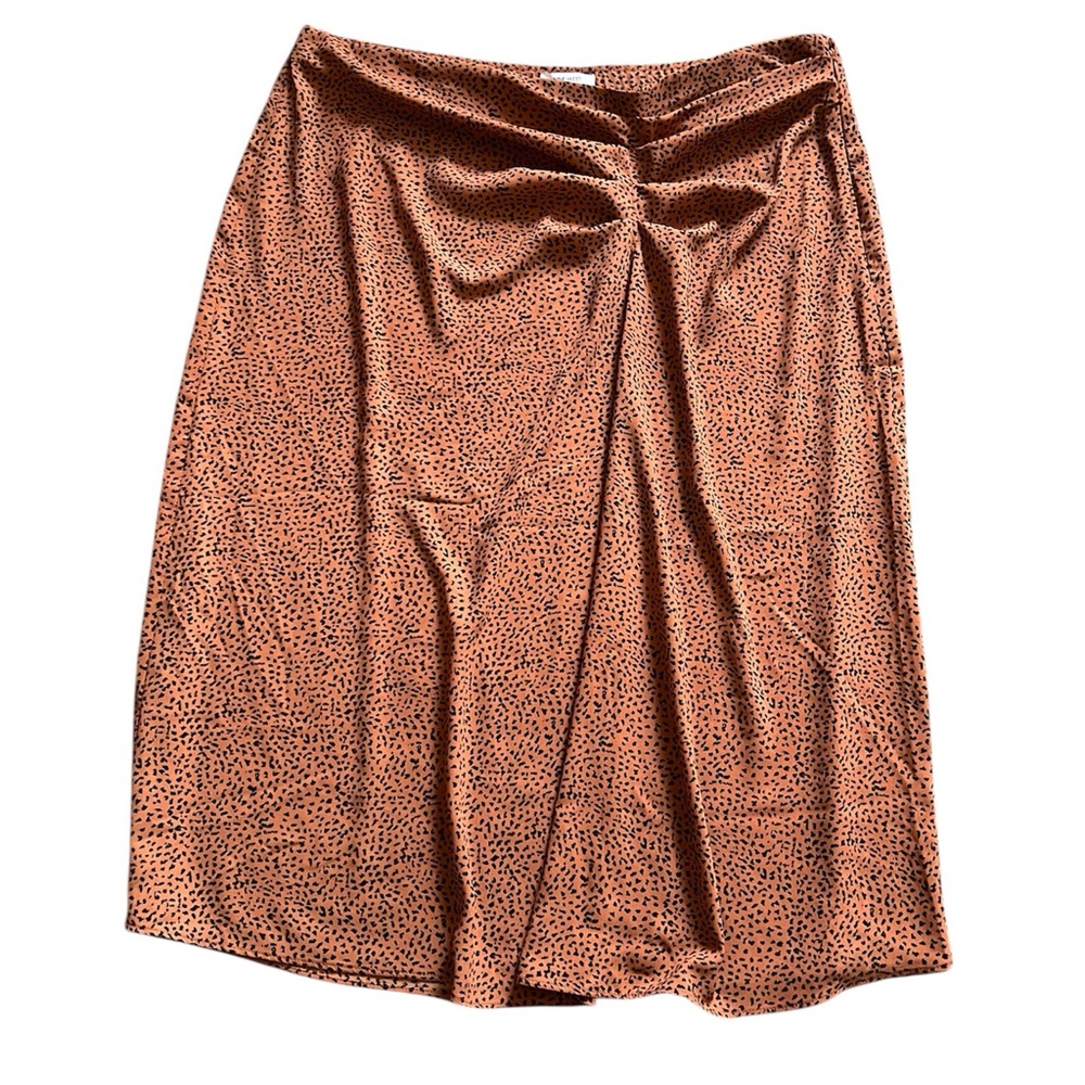Nine West Ruched Midi Skirt